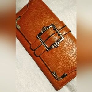 Brown Leather Women's Wallet